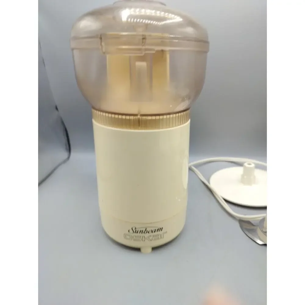 Sunbeam Oskar 14081 Food Processor Chopper W/ Attachments Made In France